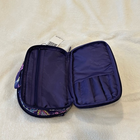 Vera Bradley Batik Travel Cosmetic Bag - Picture 2 of 7